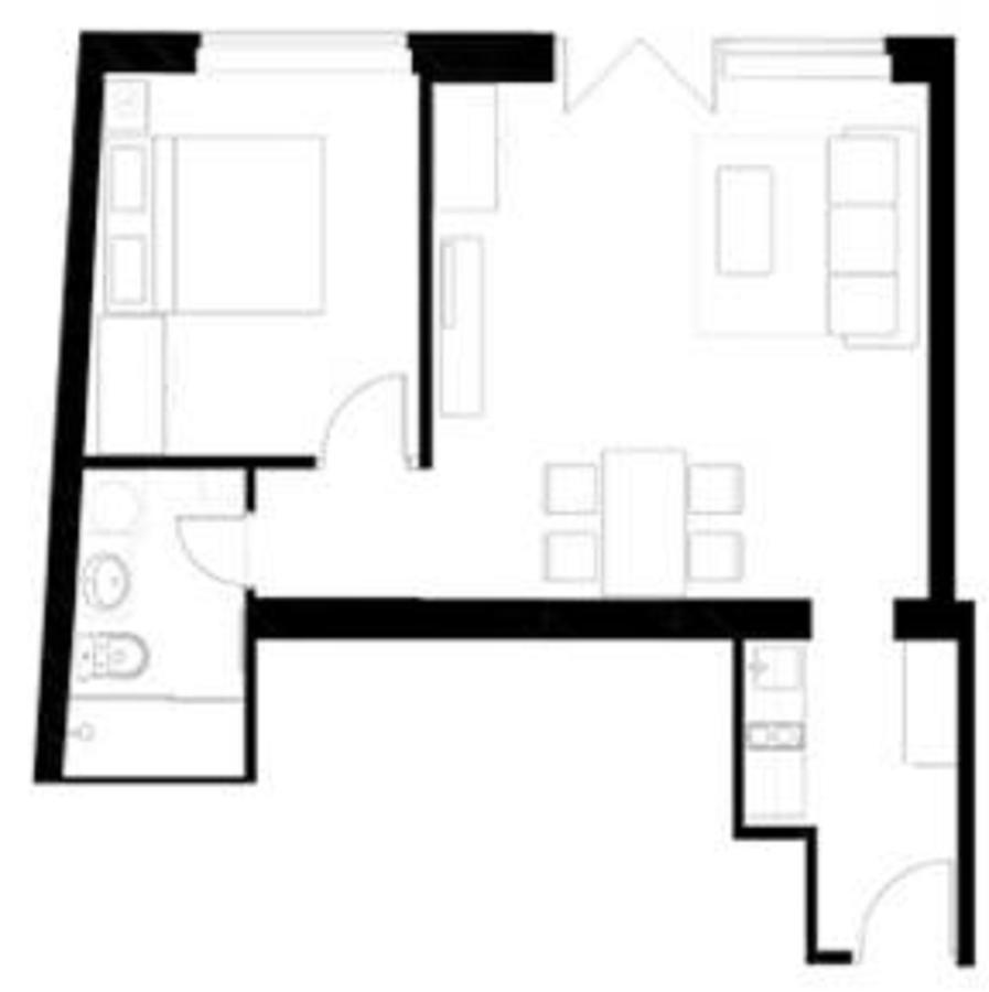Apartmán Optimist No.1 Bělehrad Pokoj fotografie